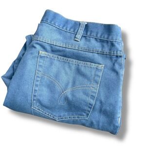 Towncraft‎ Men's Blue Wash Denim Jeans Straight Leg Size 38x29 (38x28)